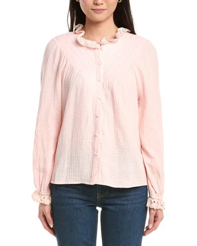 Anna Kay Tammy Lace Top In Pink
