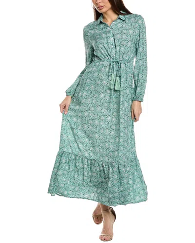Anna Kay Teardrops Maxi Dress In Blue