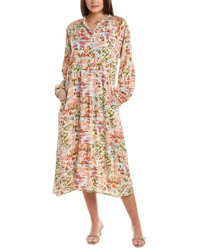 Anna Kay Tracie Shirtdress In Pink
