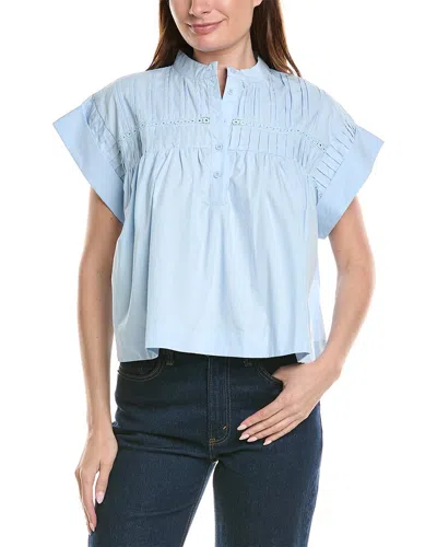 Anna Kay Tribecca Blouse In Blue