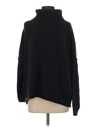 Pre-owned Anna Kay Turtleneck Sweater In Black