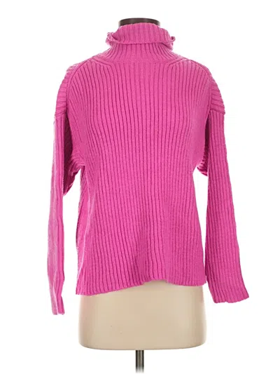Pre-owned Anna Kay Turtleneck Sweater In Pink