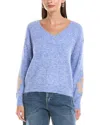 Anna Kay V-neck Sweater In Blue