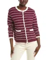 Anna Kay Virgila Cashmere-blend Cardigan In Brown