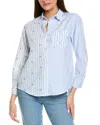 Anna Kay Whiskey Blouse In Blue