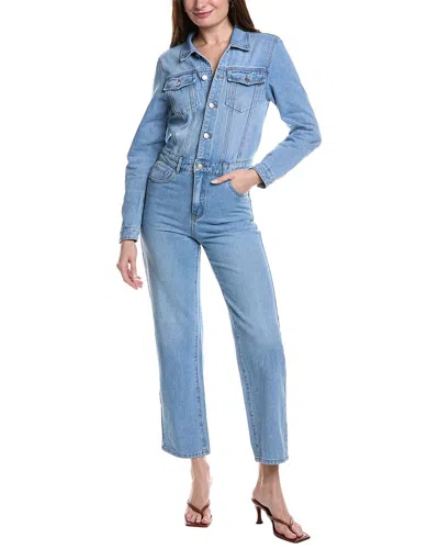 Anna Kay Wonderland Denim Jumpsuit In Blue