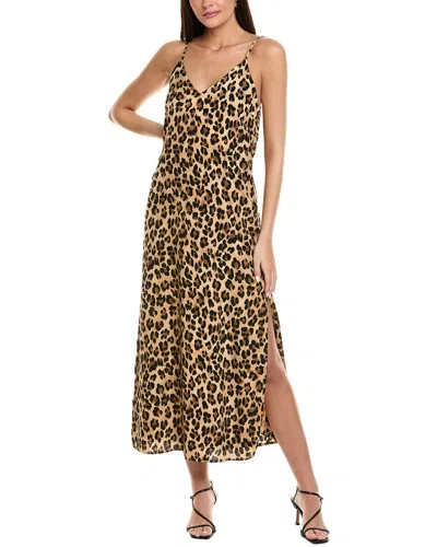 Anna Kay Yulia Midi Dress In Brown