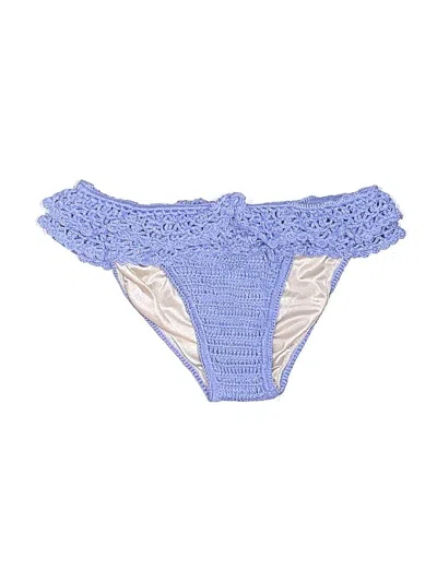 Pre-owned Anna Kosturova Swimsuit Bottoms In Blue