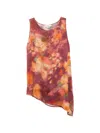 Anna Molinari Asymmetric Top In Red