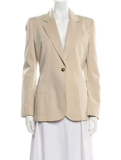 Pre-owned Anna Molinari Blazer In Neutral