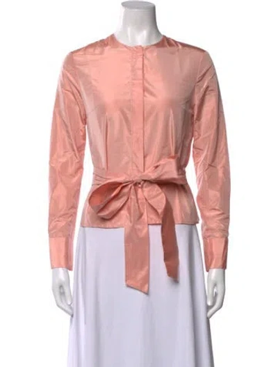 Pre-owned Anna Molinari Blumarine Vintage Late 1990's - Early 2000's Blouse In Pink