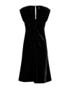 Anna Molinari Blumarine Woman Midi Dress Black Size 6 Viscose, Polyamide