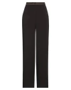Anna Molinari Blumarine Woman Pants Dark Brown Size 6 Acetate, Viscose, Elastane In Dark Brown