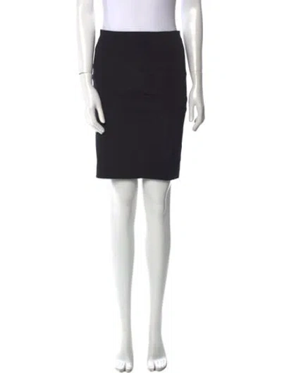 Pre-owned Anna Molinari Knee-length Skirt In Black
