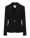 Anna Molinari Woman Blazer Black Size 10 Polyester, Viscose, Elastane