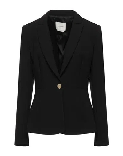 Anna Molinari Woman Blazer Black Size 8 Polyester, Viscose, Elastane