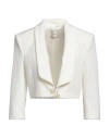 Anna Molinari Woman Blazer White Size 2 Polyester, Elastane