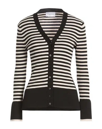 Anna Molinari Woman Cardigan Black Size 6 Wool