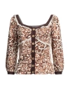 Anna Molinari Woman Cardigan Ivory Size 12 Rayon, Polyester, Cotton In White