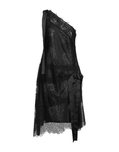 Anna Molinari Midi Dresses In Black