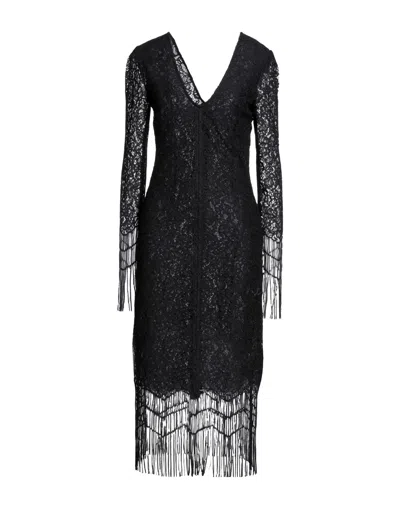 Anna Molinari Midi Dresses In Black