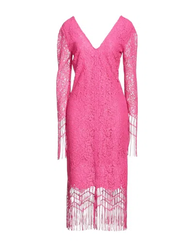 Anna Molinari Midi Dresses In Pink