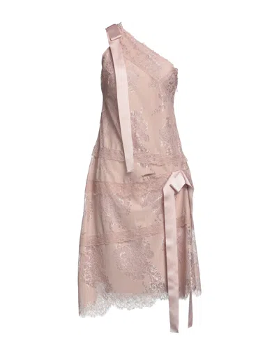 Anna Molinari Midi Dresses In Pink