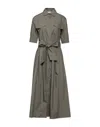 Anna Molinari Midi Dresses In Green