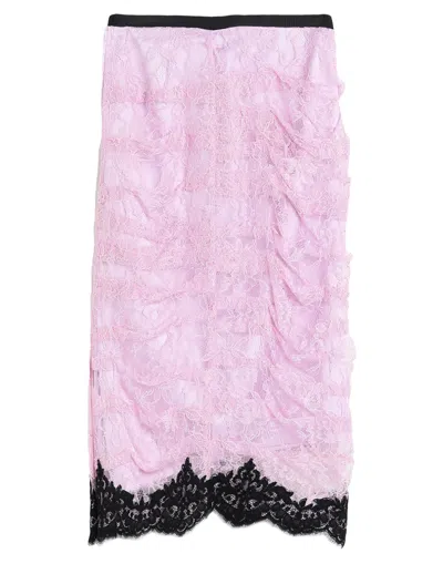 Anna Molinari Midi Skirts In Purple