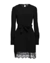Anna Molinari Short Dresses In Black