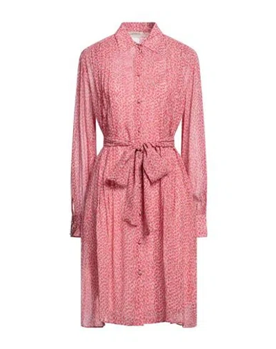 Anna Molinari Woman Short Dress Magenta Size 2 Viscose