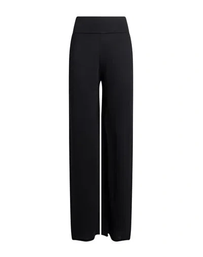 Anna Molinari Woman Pants Black Size 2 Merino Wool In Multi