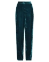 Anna Molinari Woman Pants Deep Teal Size 4 Viscose, Cotton In Green