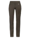 Anna Molinari Woman Pants Military Green Size 6 Cotton, Elastane In Green