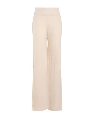 Anna Molinari Woman Pants Off White Size 6 Merino Wool