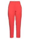 Anna Molinari Woman Pants Red Size 10 Polyester, Viscose, Elastane In Red