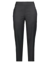 Anna Molinari Woman Pants Charcoal Size 14 Polyester, Viscose, Elastane In Grey