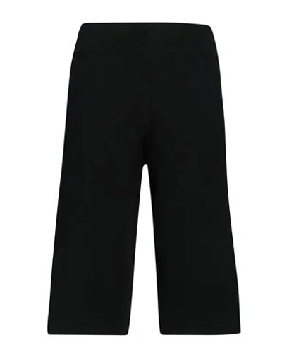 Anna Molinari Woman Shorts & Bermuda Shorts Black Size 4 Merino Wool