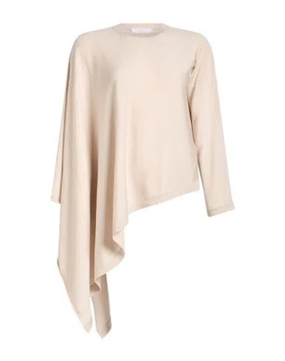 Anna Molinari Woman Sweater Beige Size 6 Wool In Neutral