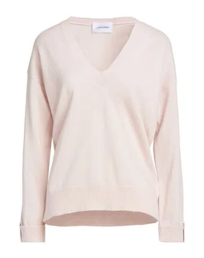 Anna Molinari Woman Sweater Beige Size 6 Wool, Cashmere In Neutral