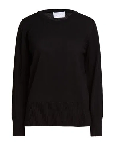 Anna Molinari Woman Sweater Black Size 10 Merino Wool