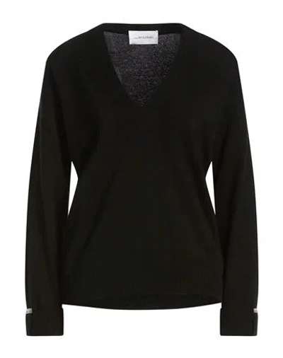 Anna Molinari Woman Sweater Black Size 6 Wool, Cashmere