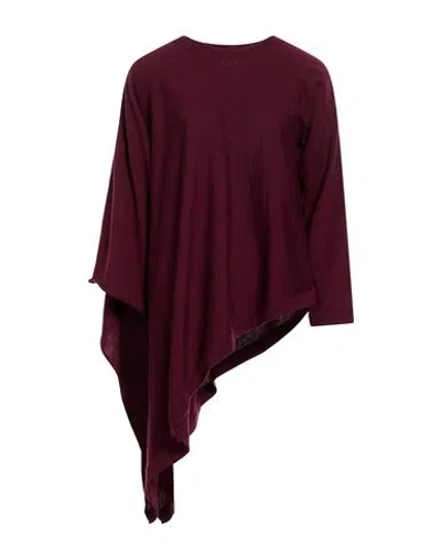 Anna Molinari Woman Sweater Burgundy Size 10 Wool