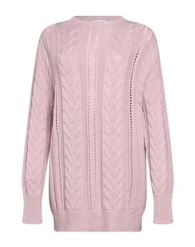 Anna Molinari Woman Sweater Pink Size 6 Wool