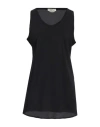 Anna Molinari Woman Top Black Size 8 Acetate, Silk