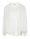 Anna Molinari Woman Top White Size 4 Cotton In White