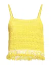 Anna Molinari Tops In Yellow