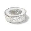 Anna New York Sterling Silver-plated Agate Bowl