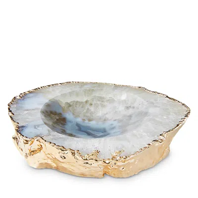 Anna New York Casca 24k Gold Bowl In Natural Gold