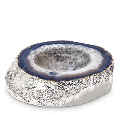 ANNA NEW YORK ANNA NEW YORK CASCA BOWL, AGATE & SILVER